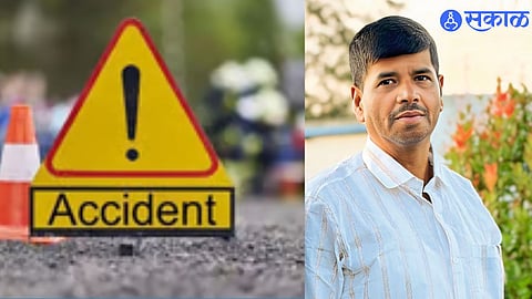 Horrific Accident: Two-Wheeler Rider Dies After Container Runs Over Him