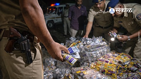 Police seize illegal gutkha stock