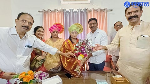 Gudi Padwa Auspicious Start: Shivanjali Bhosale Takes Charge in Phaltan