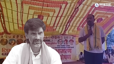 Jarange meets hunger striker Deepak Borhade