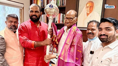Sharad Pawar supports wrestler Harshvardhan Sadgir with ₹12 lakh scholarship
