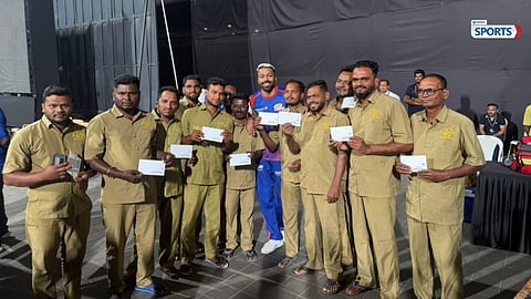 Hardik Pandya rewards Mumbai groundsmen before T20 World Cup