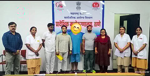 हरवलेला तरुण पुन्हा कुटुंबाच्या कुशीत