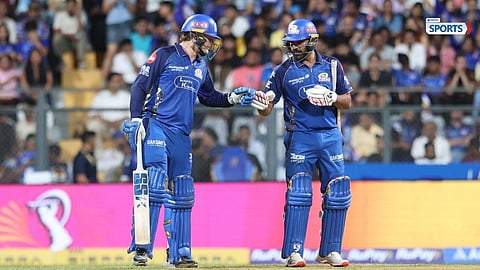 Mumbai Indians end a 14-year opening match jinx with their highest successful IPL chase ( Photo Vijay Bate)