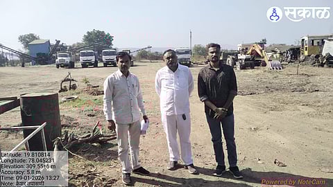 Major Crackdown on Illegal Gravel Storage; ₹1.99 Crore Fine