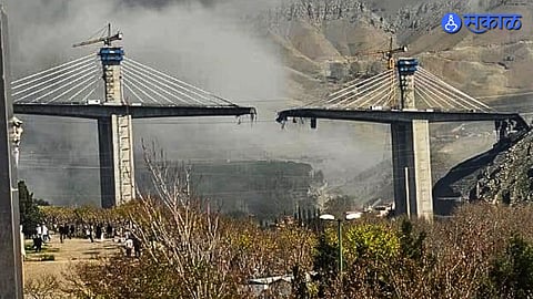 Middle East largest bridge built by Iran destroyed in US action power outage reported