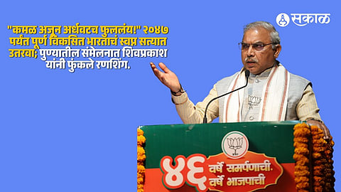 सावधान! भाजपच्या विरोधात डिजिटल 'फेक नरेटिव्ह'! कार्यकर्त्यांनी समाजमाध्यमांवर लक्ष ठेवावे; प्रदेशाध्यक्ष रवींद्र चव्हाणांच्या कडक सूचना.