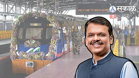 Devendra Fadnavis mumbai metro inauguration
