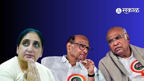 Senior political leaders discussing the possibility of making the Baramati by-election unopposed as Congress considers withdrawing its candidate.