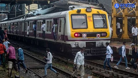 Chaos in Mumbai local as train misses station passengers protest railway lapse