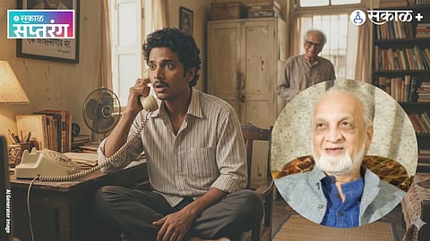 Vijay Tendulkar and Milind Shinde