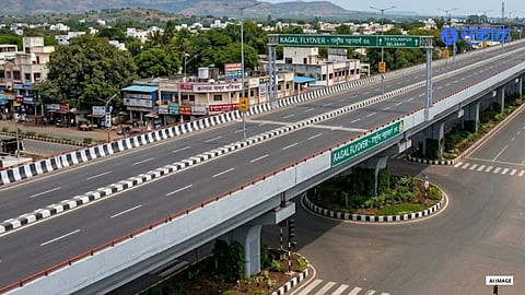 Pune Bangalore highway flyover Kagal details