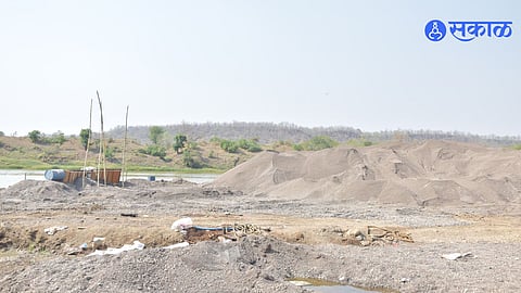 Illegal sand mining activities in Sayphal continue with boats and heavy machinery amid administrative silence.