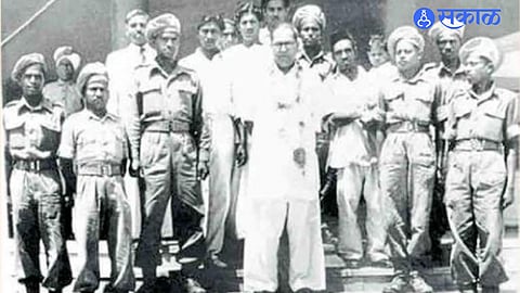 Mahar Regiment represents bravery and the vision of social equality inspired by Dr. Ambedkar.