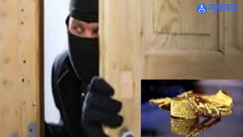 Police investigate a brutal midnight robbery case involving an elderly woman in Shillegaon.