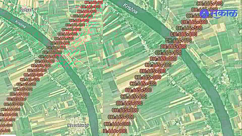 Shaktipeeth expressway alignment change map