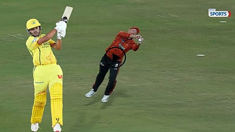 Heinrich Klaasen stunning catch Ayush Mhatre IPL 2026 video