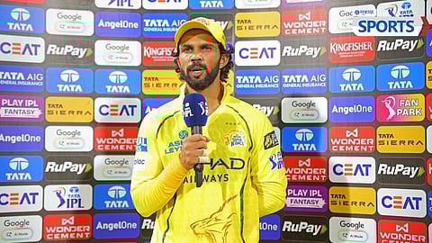 Ruturaj Gaikwad Reaction