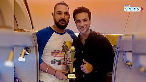 Abhishek Sharma &Yuvraj Singh