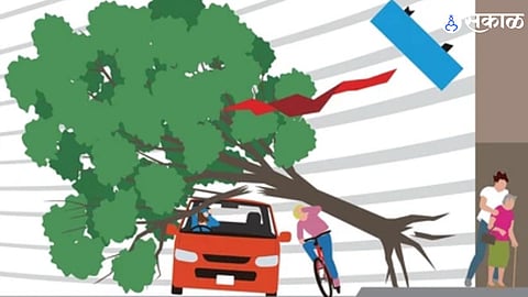 Kothrud Fire Station Teams Act Swiftly to Clear Blocked Road