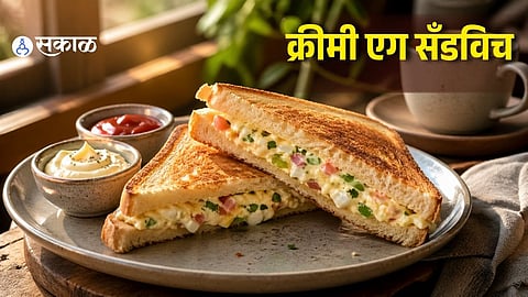 Creamy Egg Sandwich Recipe