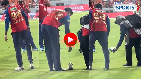 Shreyas Iyer Borrows Cameraman's Shoes | IPL 2026