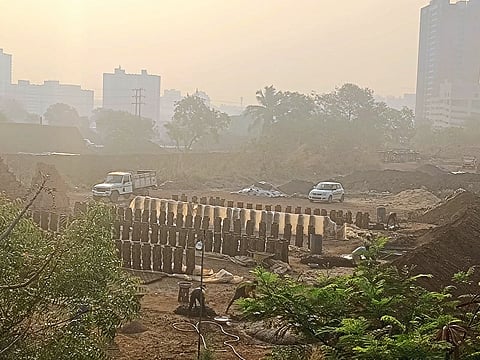 पुनावळेतील ऑक्सिजन पार्कवरच प्रदूषणाचे ढग