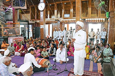 नीरा नरसिंहपूरला नवरात्र उत्सवाची सांगता