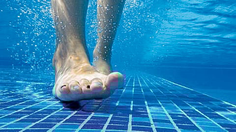 benefit of walk through the water