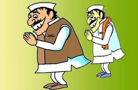 political drama in corona situation