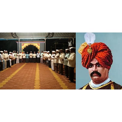Tribute to Shahu Maharaj through folklore in radhanagari rural area