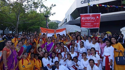  National Multicultural Festival parade on London Circuit