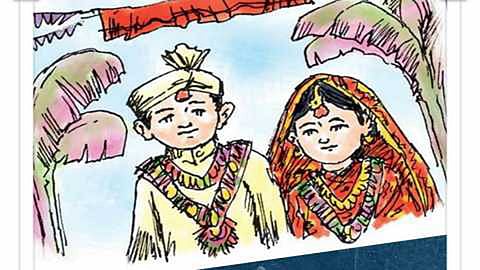 शाब्बास : अक्षता पडण्यापुर्वी पाेलिसांनी राेखला विवाह