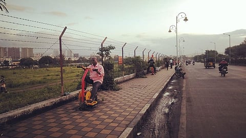 NDA road jogging track