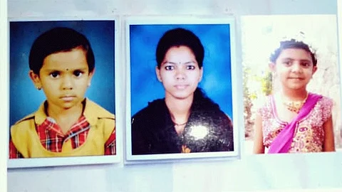 Married Woman Suicide With Two Daughters Due To Family Dispute
