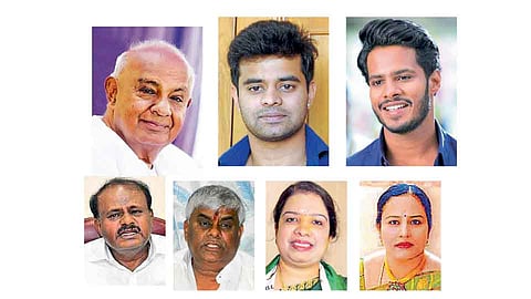 Loksabha 2019 : कर्नाटकात देवेगौडांचे संपूर्ण कुटुंबच उतरलंय रणांगणात