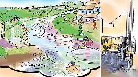 आटून गेलेली गावं