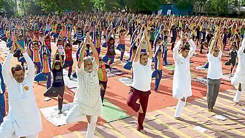 योगप्रेमींचा भरभरून प्रतिसाद