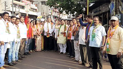 Chandrakant Patil AdvisedTo Shiv Sena On Home Minister Post