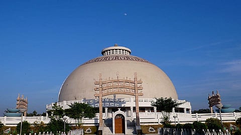 do not gather at Dikshabhumi pray from home