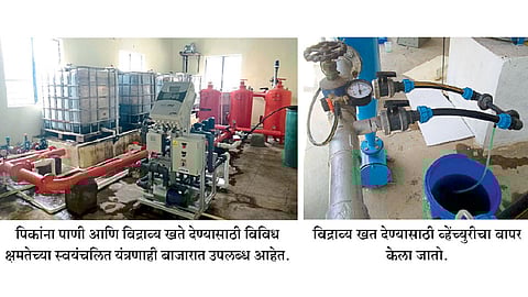 दर्जा, उत्पादकता वाढीसाठी विद्राव्य खतांचा वापर