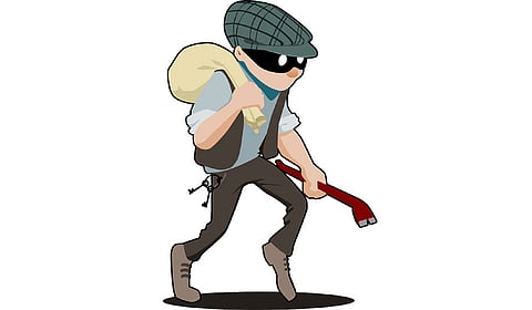 Arrested for theft passenger bags on the bus