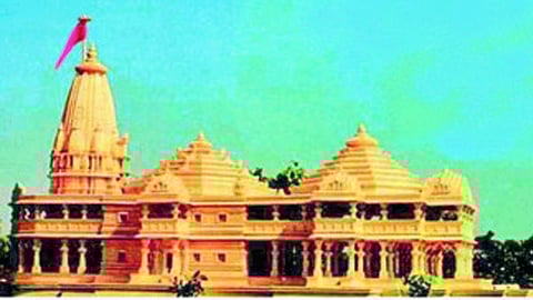Work resumes on building of Grand Ram Temple in Ayodhya govt allows construction to start