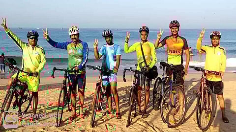 सायकलवेडे ग्रुपची गाेवा माेहिम फत्ते