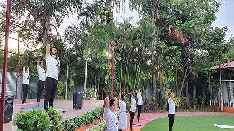 Baramati Yoga Camp by Sakal and Jeevanvidya Foundation