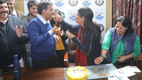 Birthday celebration of Sunita Arvind Kejriwal birthday
