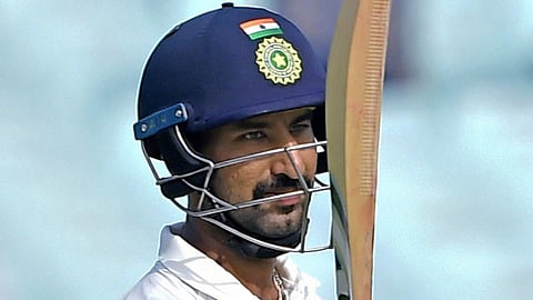 Cheteshwar_Pujara Kolkata Test 2017