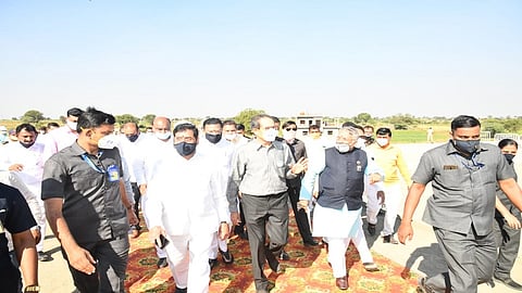 Chief Minister Uddhave Thackeray Inspect Samruddhi Highway Work In Vaijapur Block