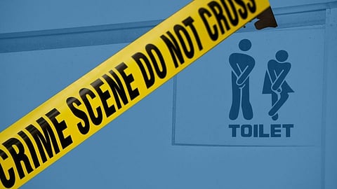 Fatal attack on 7 Year old girl for reporting playing cards near public toilet