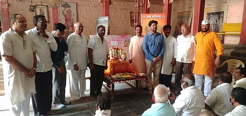 Fundraising for Shri Ram Janmabhoomi has started in Barshi.jpg